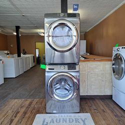 Samsung Heavy Duty Super Capacity Washer And Electric Dryer Set Nice And Clean Financing Available 