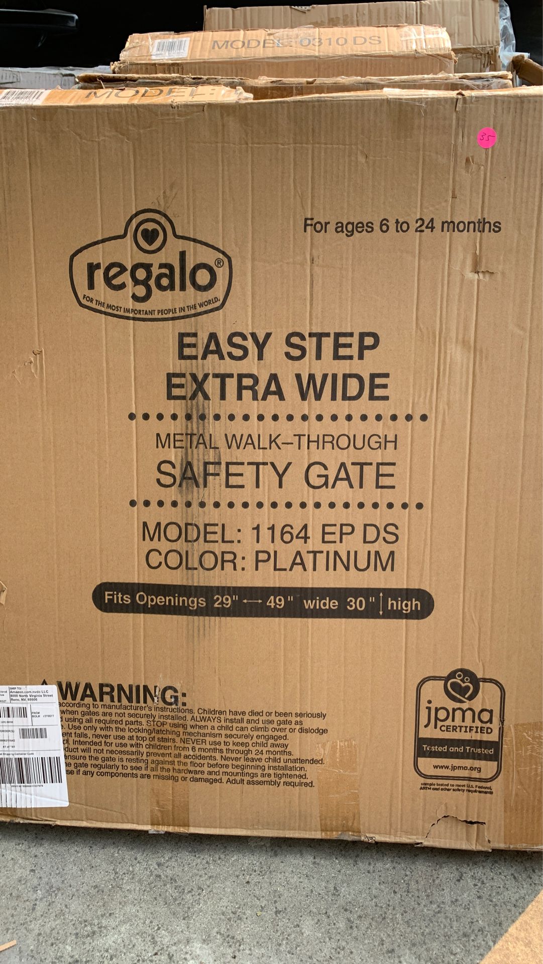 Regalo Easy Step Extra Wide