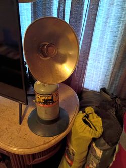 Antique American camper heater