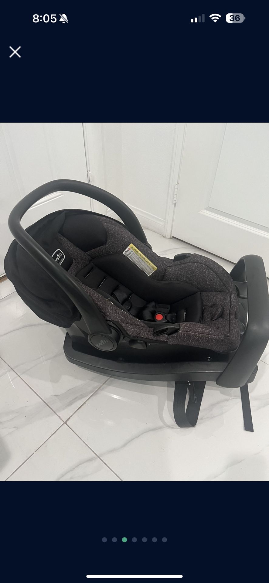 Evenflo Infant car seat 