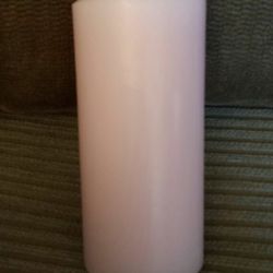 PartyLite Strawberry Rhubarb pillar candle