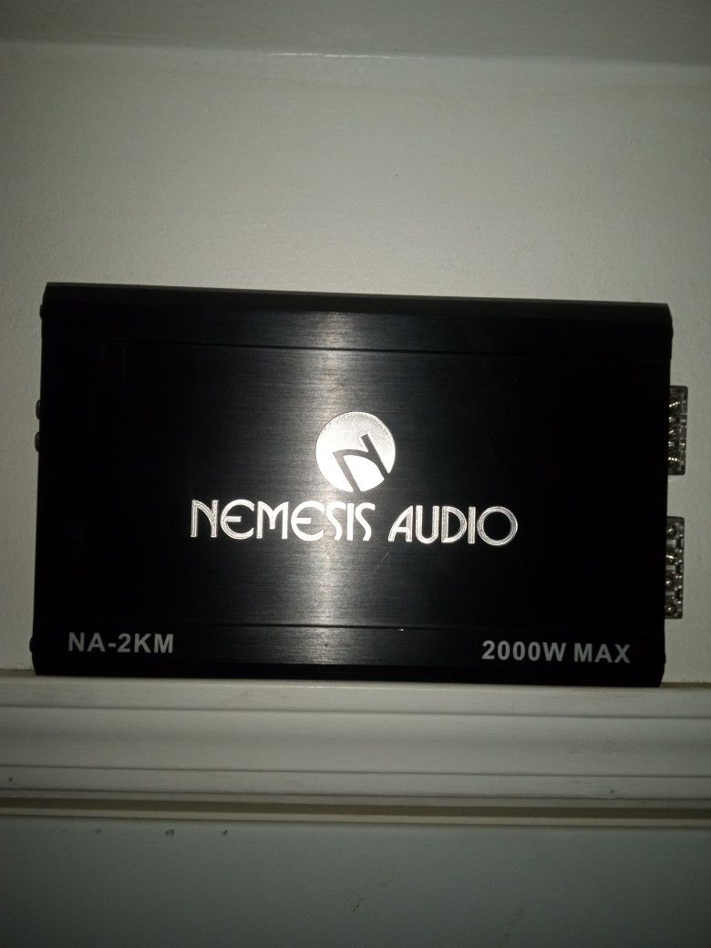 Nemesis Audio Car Amplifier 2k watts