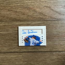 2016 Panini National Treasures Clear Signatures 95/99 Don Sutton Los Angeles Dodger HOF