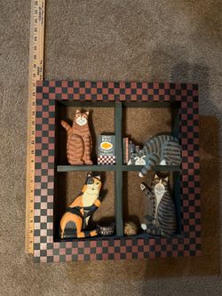 Cat wall art