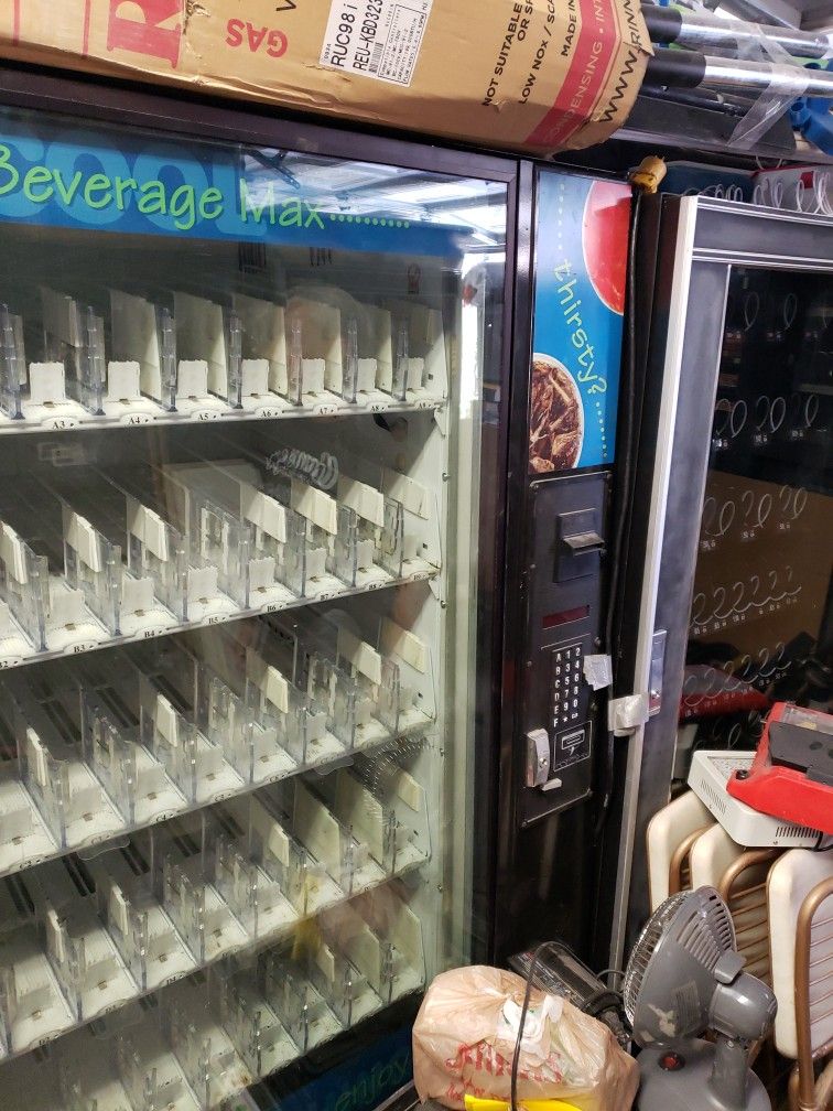 Vending Machine And Van