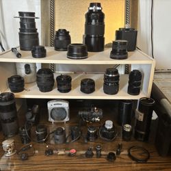 Camera Lenses And Associated Parts
