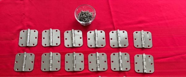 12 Door Hinges