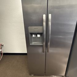 Frigidaire Stainless Steel Side-by-Side Refrigerator w/ Ice & Water