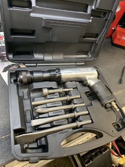 Matco air hammer chisel set
