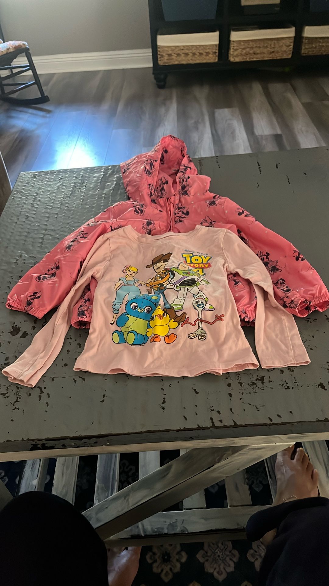 3t Minnie Mouse Jacket , Toy Story Long Sleeve Shirt