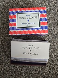 Ridleys Brain Teasers & Brain Freeze Quiz Card Game