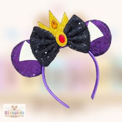 Disney Villains Inspired Evil Queen Snow white Ears