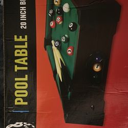 Mini Pool Table
