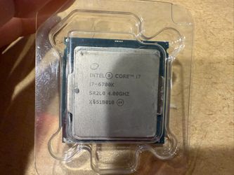 Intel Core I7 6700k Unlocked, LGA 1151