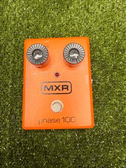 MXR Phase 100 M107 Phaser Modulation Guitar Effects Pedal - Orange Box
