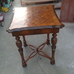 Antique table handcrafted