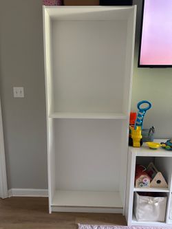 White Bookshelf (x2)
