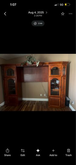 Tv stand entertainment center
