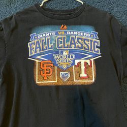 Giants World Series Vintage Shirt-Size L