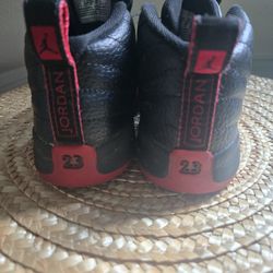 Boys 10c Nike Jordan Red/Black