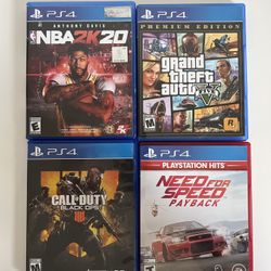 Ps4 Video Games 