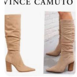 Vince Camuto Gorgeous Suede Brand New Boots! 