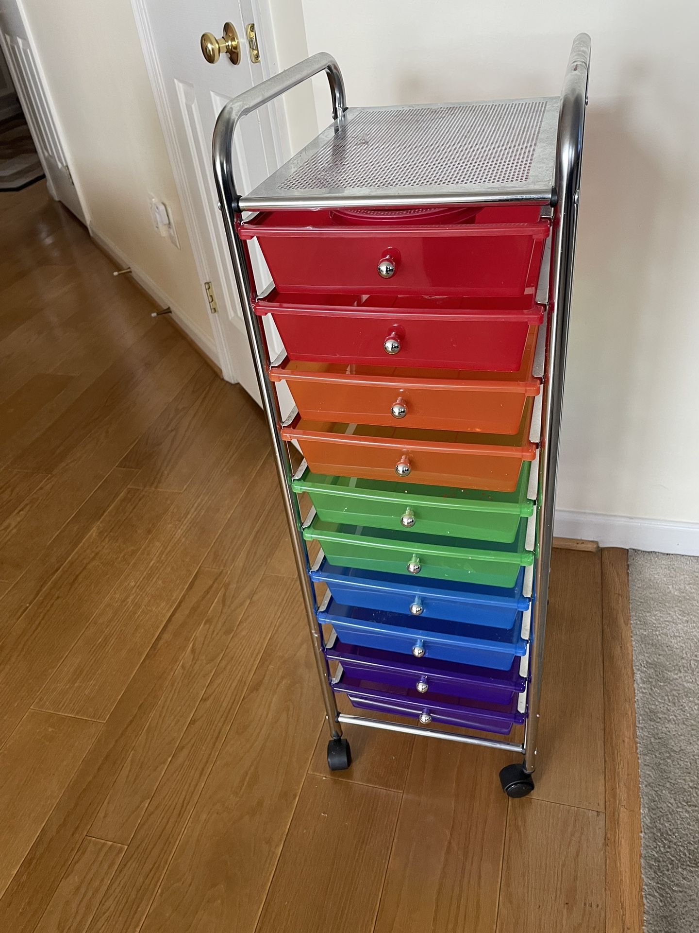Utility Cart W/ 10 Drawers