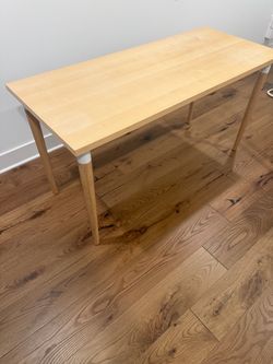 IKEA modern wood desk / table
