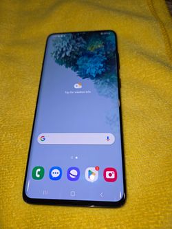 Samsung galaxy 20 plus  unlock 128gb memory