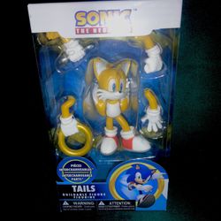 Sealed Sonic the Hedgehog Tails buildable 4” figure