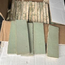 Zellige Tiles Green 2x6