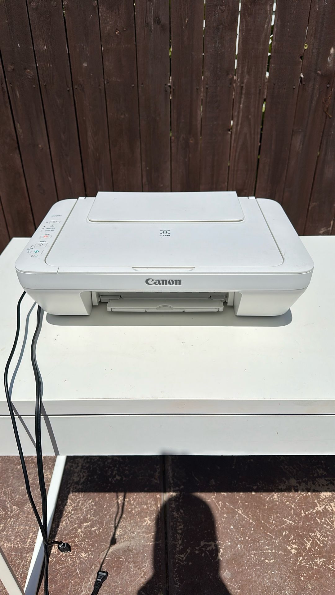 Canon Pixma MG2522 All-in-One Color Inkjet Printer.