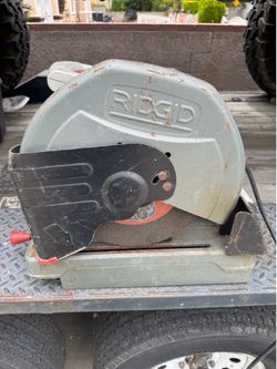 Ridgid cut saw