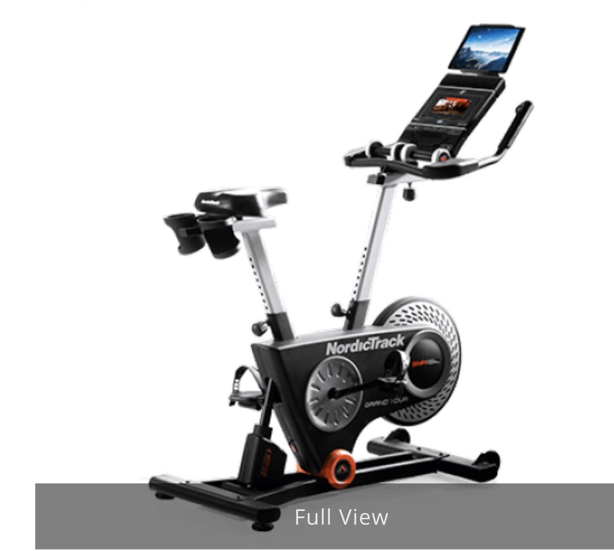 Begin the New Year right with a NordicTrack Grand Tour exercise bike