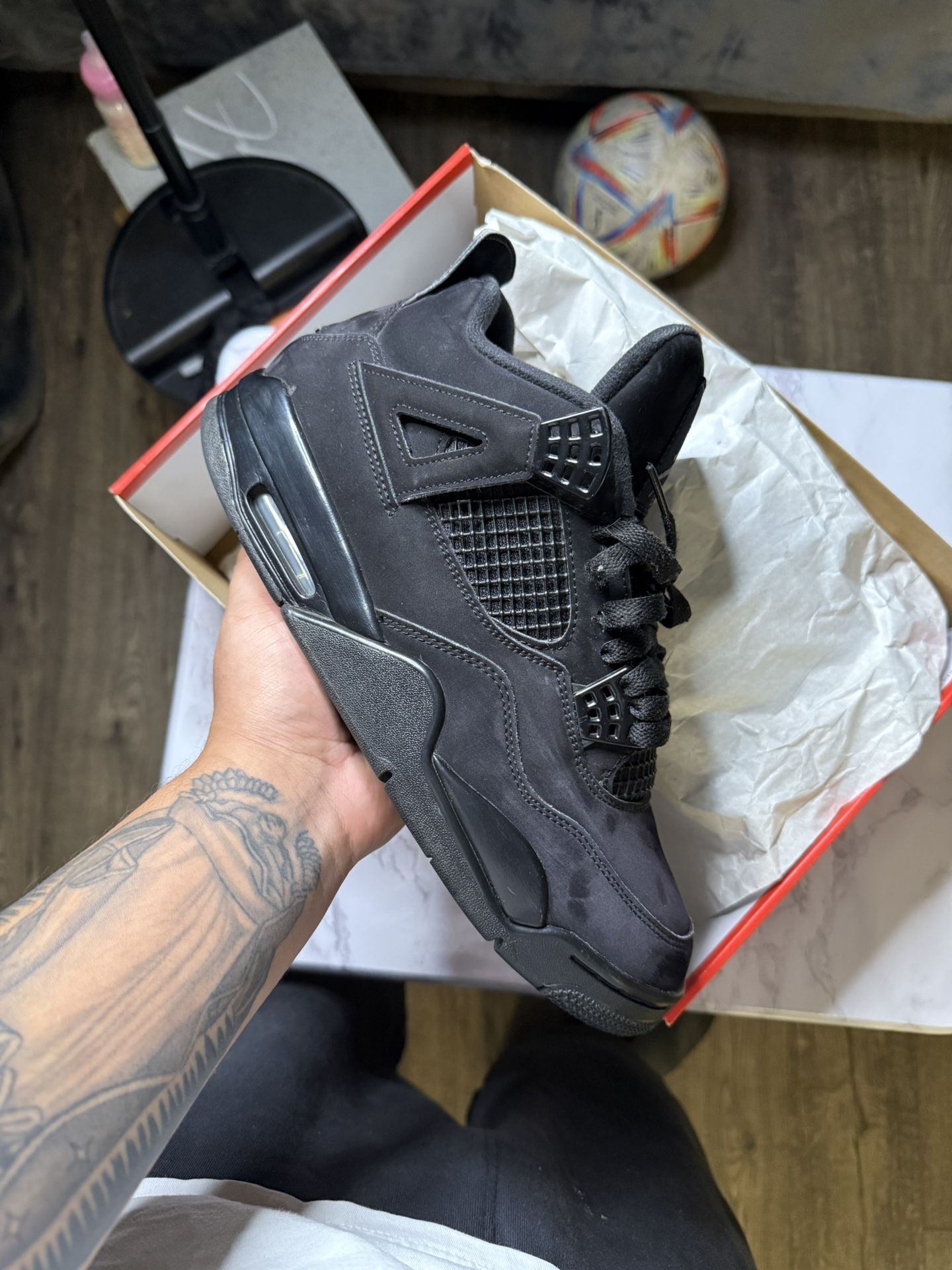 Air Jordan 4 Retro 'Black Cat' 2020