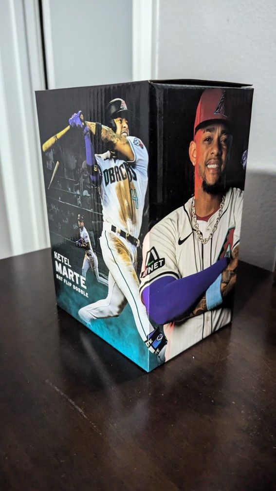 (Reserved, Sale Pending) AZ Diamondbacks Ketel Marte Bat Flip Bobblehead 