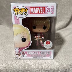 Unmasked Gwenpool Funko Pop