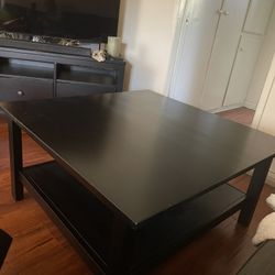Black Wood Coffee Table
