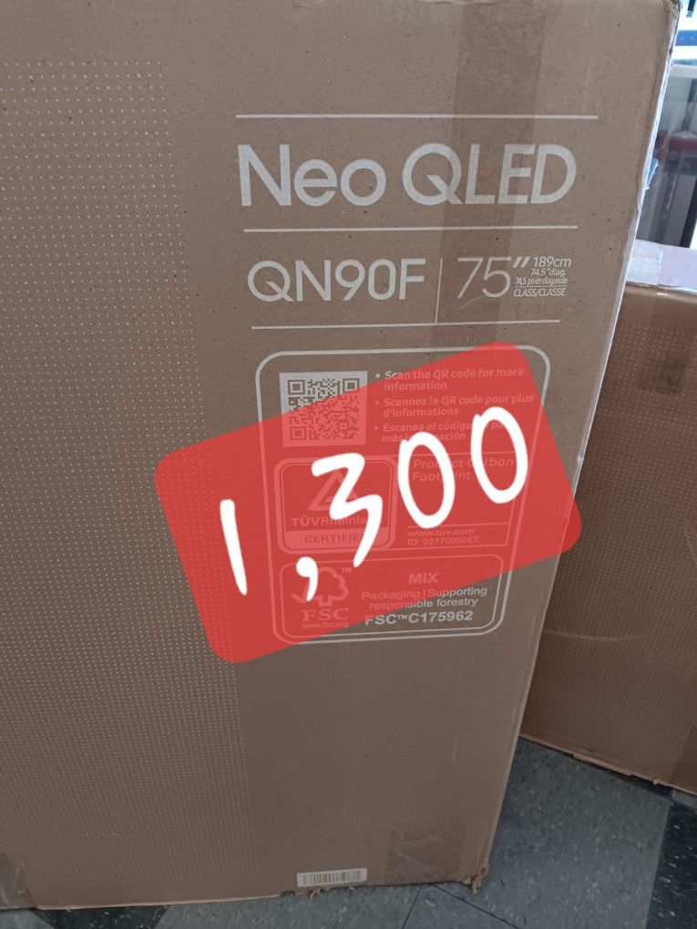 SAMSUNG 75"INCH NEO QLED 4K Q90F