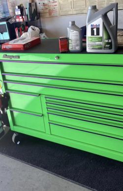 Snap On Ultimate Green With Purple Trim