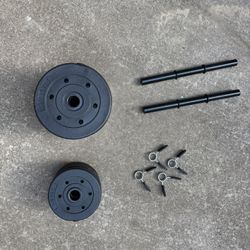 40 LBS Of Dumbbell Convertible Weights