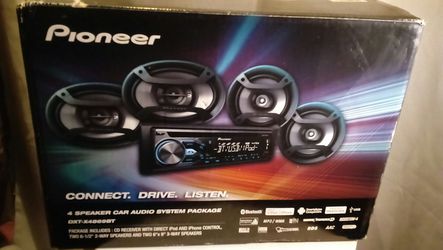 Pioner Car Audio System Package Dtx-x4869bt