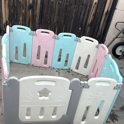 Plastic Play Yard 
