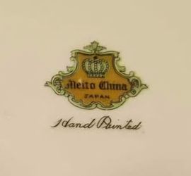 Antique Meito Japan Handpainted China