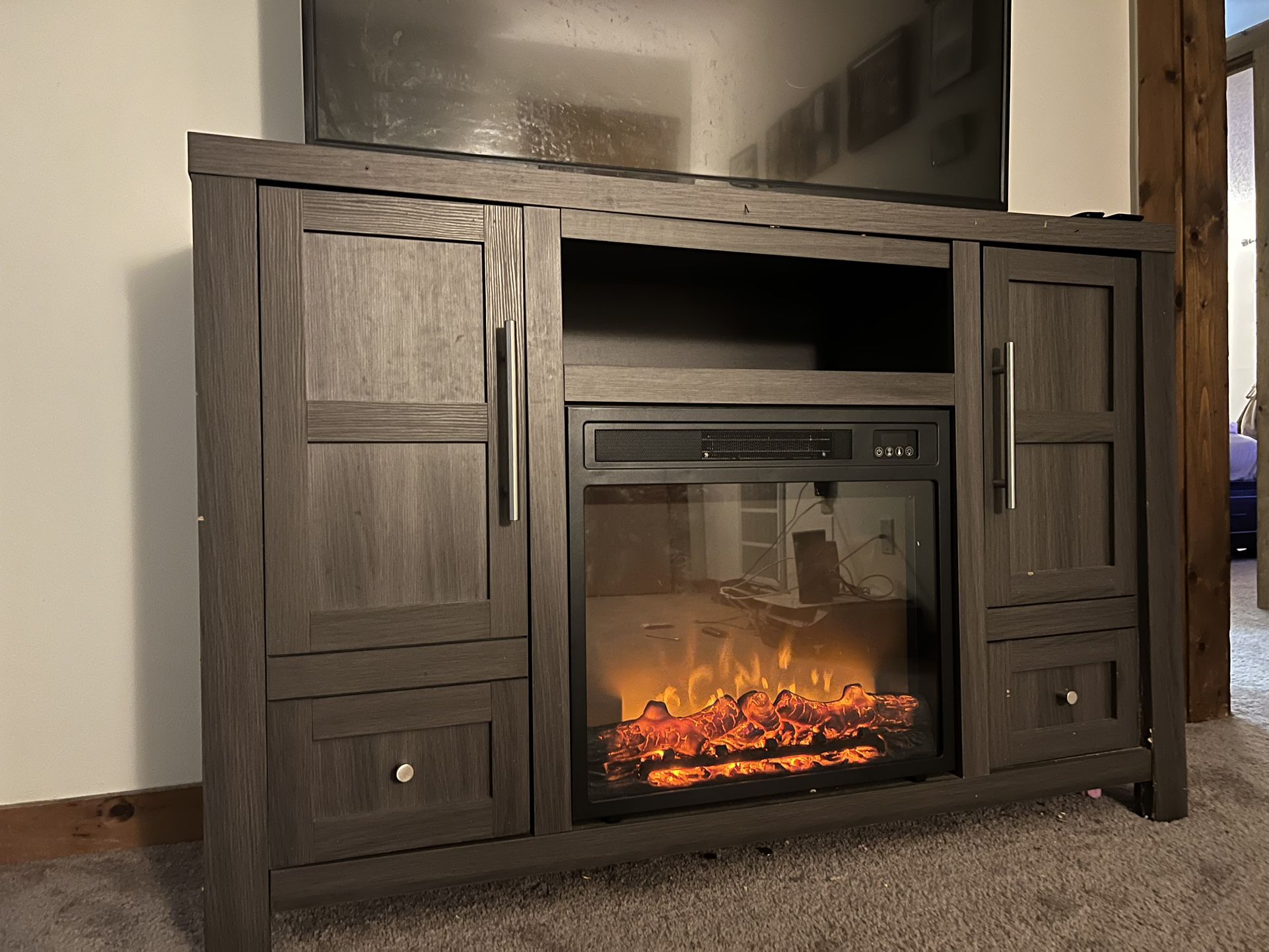 Fire Place/ TV Stand 