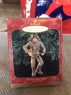 Hallmark GI Joe Christmas ornaments