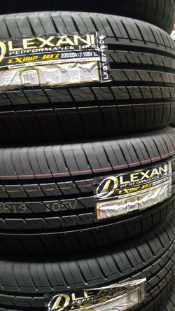 4 New Tires 235/55R19 Lexani