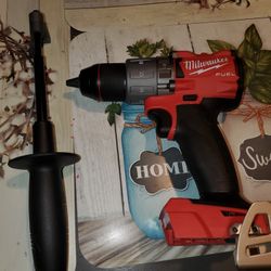 MilwaukeeM18 FUEL 18-Volt Lithium-Ion Brushless Cordless 1/2 in. Hammer Drill/Driver (Tool-Only)