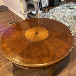 Circular Living Room Table