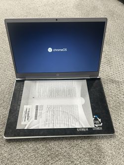 HP Chromebook 14a-na1010ca (14", Celeron N4500, 4GB RAM, 64GB eMMC) It’s brand new no box